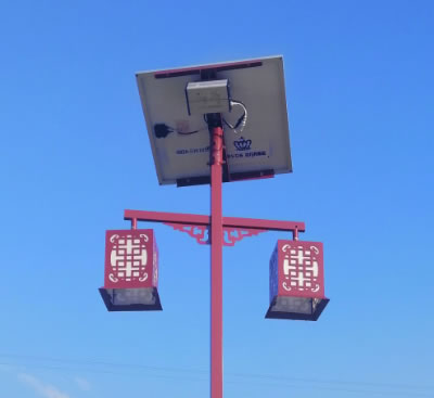 長安鄉(xiāng)秀峰村旅游景觀燈